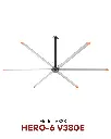 Quạt trần HVLS HERO-6 V380e Ø 6.7m |