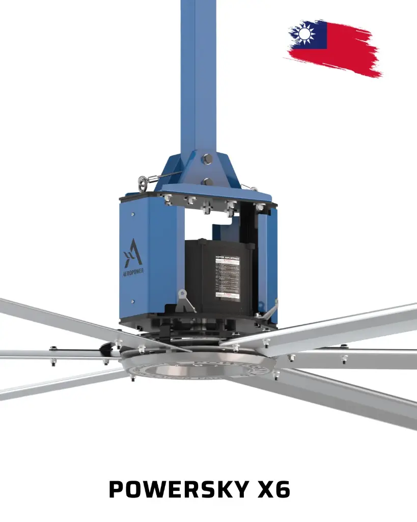 HVLS POWERSKY X6 Ø 7.3m |